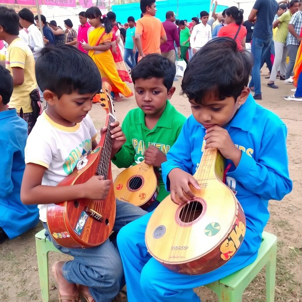 Kolkata Kids Turn Trash into Treasure at International Drum Festival 2025